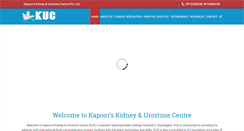 Desktop Screenshot of kidneyurostonecentre.com